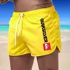 Mäns shorts Nya trendiga herrstrandshorts Summer Classic Male Seaside Fashion Shorts Daily Casual Sport Swimming Surfing Fitness Shortsl240111