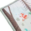 3st Microfiber Crib Bedbling Set Forest and Animal Designs for Boys and Girls Baby Quilt Inkluderar quilt crib ark crib kjol 240111