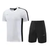 Designer summer and autumn sports suit young fashion loose fast-drying short-sleeved t-shirt casual running training set