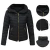 Dames donsjas dames 2024 jas opstaande kraag winter casual overjas eenvoudig