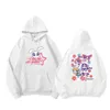 Felpe con cappuccio da donna alla moda Kpop Anime Kawaii Cartoon Pattern autunno cotone da uomo pullover coppia casual felpe con cappuccio