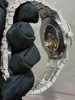 Luksusowe Diamond Watch Designer Hand Limited Sale Inkrustowane niestandardowe moissanite Full Diamond Watch Polej i papier