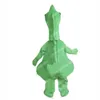 2024 Halloween Green Dinosaur Mascot Costumes Halloween Cartoon Characon Tesfit Suit Noël