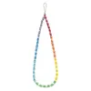 ZMZY Snoep Kleur Charmante Kleurrijke Vrouwen Mobiele Telefoon Hals AntiLost Lanyard Ketting Sieraden Accessoire 240111