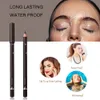 5PC 6/12pcs eye shadow pencil waterproof professional female eye shadow makeup pen simple color natural black brown cosmetics beauty eye shadow tool 230112