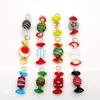 Custom Handmade Murano Glass Christmas Tree Figurines Ornaments With 12pcs Colorful Candy Pendant Home Desktop Decor Accessories 240111