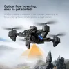 Drones Nieuwe KY605S RC Drone 8K Professinal Met Drie Camera Groothoek Optische Stroom Lokalisatie Vier-weg Obstakel vermijden Quadcopter