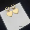 Designer Newest Heart Necklace Earrings Letter Printed Pendant Earring Women Classic Party Gift Necklaces Jewelry Sets