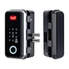 Elektronische vingerafdrukherkenning Smart Lock Tuya APP Bluetooth IC-kaart Biometrische ontgrendeling voor glazen deur Houten 240111