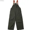 Men's Jeans Vintage Overalls Men Jumpsuit Cargo Pants Trousers Baggy Dungarees Bib Overall Trousers Mens Techwear Retro Work PantsL240111