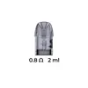 Uwell Caliburn A3S Pod 0,8 ohm/1,0 ohm cartouche capacité 2 ml pour Kit Caliburn A3S 4 pièces chaque paquet