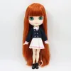 Buzlu dbs Blyth bebek kombinasyon bebek giysi ayakkabıları ile mat yüz parlak 16 bjd 30cm anime oyuncak kızlar hediye 240111