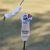 Tees New Beige Fisherman Hat Golf Club #1 #3 #5 Wood Headcovers Driver Fairway Woods Cover Pu Leather Head Covers Golf Putter