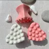 Pink Love Heart Ceramics Facial Gua Sha Board Natural Ceramic Stone Guasha Face Full Body Massage Tool Skin Care Beauty Tools