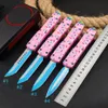 Jufule Made Pink UT70/UT85 디저트 전사 나이프 UT 알루미늄 손잡이 생존 야외 EDC 헌트 캠프 전술 도구 부엌 유틸리티 칼립