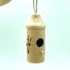 Andra fågelförsörjningar Bird's Nest Wood House Diy Handicraft Patio Decoration Feeder Outdoor Hanging Hummingbird