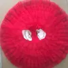 Stage Wear Professional Women Adult Performance Competition Red Ballet Tutu