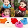 2014New Fallr and Winter Warm Scarf Children Bay Boy Girls Knitite Oscarf Kids Candy Warm NeckBib Scarf2230243