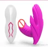 USB chargé femelle masturbation portable à distance papillon vibrateur culotte adulte jouet érotique produits de sexe super vibrateur culotte 20 S5145020