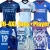 4XL Liga MX 23/24/25 Cruz Azul 3rd Soccer Jerseys Christmas fans palyer Version Halloween RODRIGUEZ ROMO GIMENEZ ROMERO retro 1974 94 football shirt Men Kids Kits sock