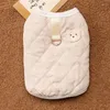 Vêtements pour chiens Vêtements pour animaux de compagnie Automne Hiver Minimaliste Teddy Bear Matelassé Coton Épaissi Gilet Mignon Petit