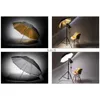 Umbrellas 4 Units 80cm 33 Photography Photo Pro Studio Soft Translucent White Diffuser Umbrella for Studio Lamp Flash Lighting YQ240112