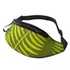 Heuptassen Mosprint Tas Tropische Palmbomen Jogging Unisex Pack Polyester Grappig