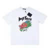 Paris Style Men Designer TEE Dragon Head Print Thirt Summer Street Drustoard krótkie rękawowe Tshirt 24ss 0112