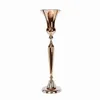 80cm to 120cm tall)Gold Metal Flower Vases Table Centerpieces Trumpet Floral Stand Designs for Wedding Christmas Events Party Decoration