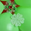 Decorazione per feste 10 pezzi 6,5 cm utile a forma di fiore palloncino sigillante clip palloncini bottoni clip matrimonio/compleanno/forniture natalizie