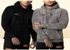 Men's Hoodies & Sweatshirts Blank y Gym Hoodie Pullover Sweatshirt Sweatsuit Winter Warm Fuzzy Thick Velvet Embroidered Custom Men7565074