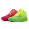 Hommes Femmes Mb.01 Lamelo Ball City Chaussures de basket-ball Buzz City et Morty Baskets Designers Chaussures de sport Rock Ridge Rouge Pas d'ici Rare Galaxy Trainer Eur 46