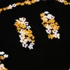 T-shirt masculina roupas de grife rosto sorridente flores de manga curta padrões impressos coloridos verão puro algodão bonito e moderno hip-hop para adolescentes