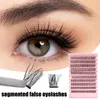 False Eyelashes Individual Cluster Little Devil Natural Bundle DIY Cosplay Makeup Wispy Reusable Lashes Soft Eyelash Extension