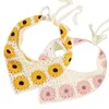 Scarpe Boho per Triangle Crochet Headband Head Kerchief Women Girl