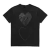 Designer TEE Men's T-Shirts CDG Com Des Garcons Little red Heart Play T shirt White Mens Medium tee fr