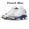 Bleu Gris 13S Chutney Chaussures de basket-ball 13 Midnight Navy Wheat Black UNC Sneaker Bred Black Cat Playoffs Flint Entraîneur de sport avec boîte taille US 7-13