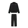 Sweats à capuche pour hommes Sweatshirts à la mode Trapstar Sports et ensemble décontracté Cardigan à fermeture éclair brodé Rush Coat Tissage Strap Leggings pour hommes