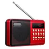 Radio 1PC Mini Portable Radio Handheld laddningsbar digital FM USB TF Mp3 Player Stonego Speaker Devices Supplies