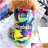 Abbigliamento per cani Inverno Pet Vestiti per cuccioli Moda Camo Stampato Piccolo cappotto Giacca di cotone caldo Abiti Tuta da sci per cani Gatti Costume Drop Dhezn