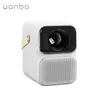 Wanbo T6 MAX Projector 4K 1080P Android 9.0 Mini Projector 650ANSI Lumens 216G 5G WiFi BT5.0 Projector AI Voice Home Theater 240112