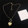 Designer Newest Heart Necklace Earrings Letter Printed Pendant Earring Women Classic Party Gift Necklaces Jewelry Sets