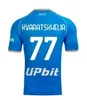 23 24 Napoli Voetbalshirts Maglietta OSIMHEN INSIGNE 2023 2024 Fans Speler Politano Di Lorenzo Elmas MERTENS KVARATSKHELIA VERDI MILIK Heren Kindertenue Voetbalshirts