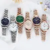 Ladies high appearance level round simple temperament fashion all-match quartz waterproof watch