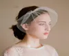 Vintage Wedding Bridal White Birdcage Veil Face Fascinator Comb Headbonad Hair Accessories Huvudband Huvudbonad Face Veils Prom Fash9229353