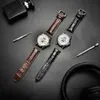 sun Moon and Stars Mechanical Fashion High End Multi Functional Hollow Real Belt Waterproof Men s Watch