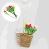 Decoratieve bloemen 15 STUKS Bruiloftsdecoraties Gesimuleerde Tulp Prachtige Tulpen Nep Simulatie Boeket Versier Faux Bruid