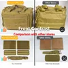 Shooting Range Bag Molle System Outdoor Hunting Accessory Nylon Tactical Gun Case Pack Pistol Tools Shoulder Sniper Black 240111