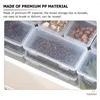 Kitchen Storage Bread Box Saver Container Airtight With Lid Freezer Holder Pp Breadboxes For Refrigerator