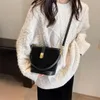 Bolso de cubo esmerilado de invierno para mujer, bolsos de diseñador de lujo, bolsos de hombro para mujer, bolsos cruzados de otoño 240111